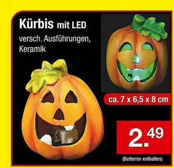 Zimmermann Kürbis Mit Led Angebot