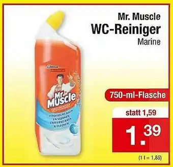 Zimmermann Mr. Muscle Wc-reiniger Angebot