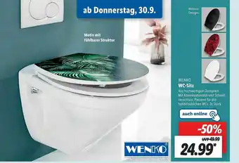 Lidl Wenko Wc-sitz Wenko Angebot