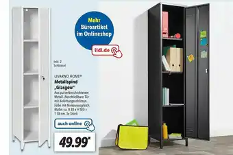 Lidl Livarno Home Metallspind „glasgow” Angebot