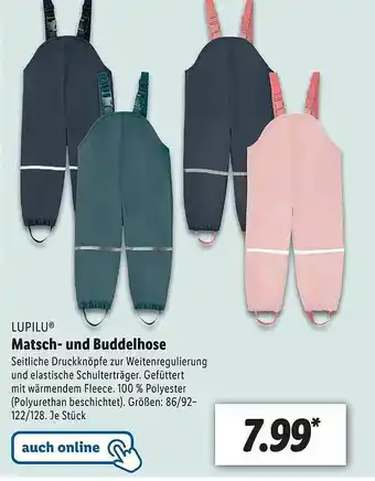 Lidl Lupilu Matsch- Und Buddelhose Angebot