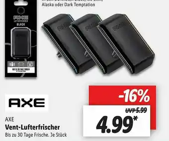 Lidl Axe Vent-lufterfrischer Angebot