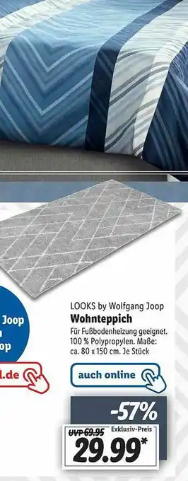 Lidl Looks By Wolfgang Joop Wohnteppich Angebot