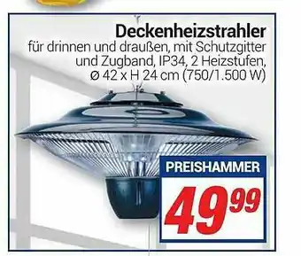 CENTERSHOP Deckenheizstrahler Angebot