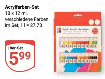 Globus Acrylfarben-Set 18er-Set Angebot