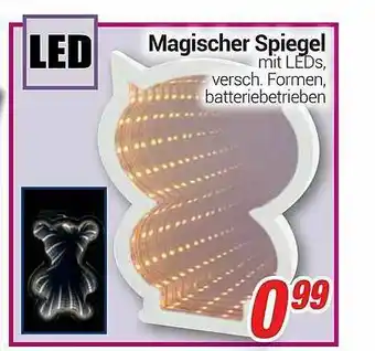 CENTERSHOP Magischer Spiegel Led Angebot