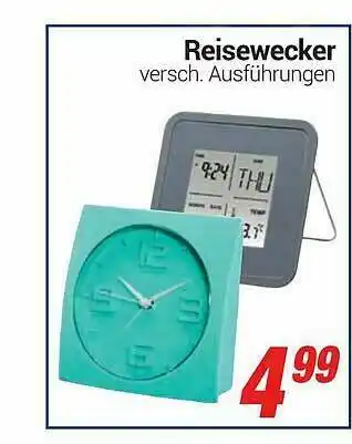 CENTERSHOP Reisewecker Angebot