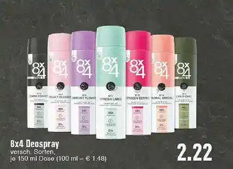 E-Center 8x4 Deospray Angebot