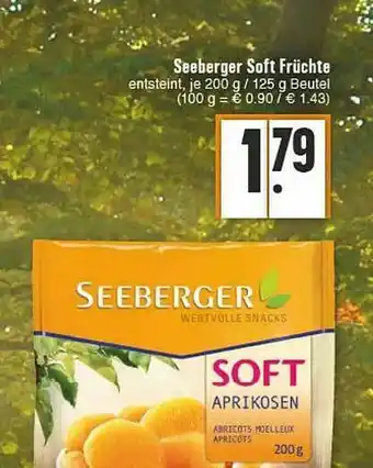 E-Center Seeberger Soft Früchte Angebot