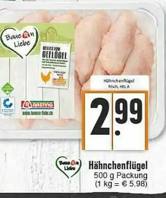 E-Center Rasting Hähnchenflügel Angebot