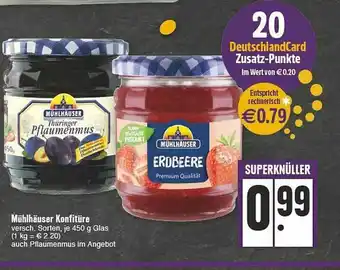 E-Center Mühlhäuser Konfitüre Angebot