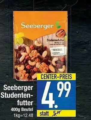 E-Center Seeberger Stundentenfutter Angebot