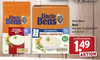 Wasgau Uncle Ben's Reis 500g Angebot