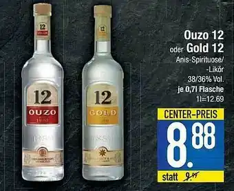 E-Center Ouzo 122 Oder Gold 12 Angebot