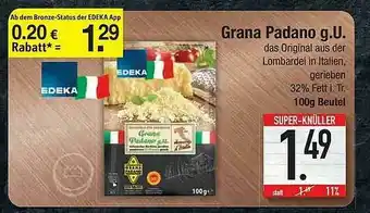 E-Center Grana Padano Gu Edeka Angebot