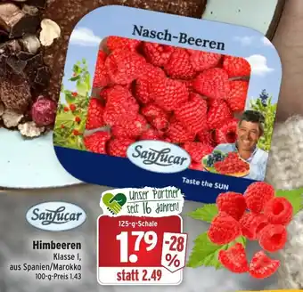 Wasgau SanLucar Himbeeren 125g Angebot