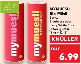 Kaufland MYMUESLI Bio-Müsli 575 g Dose Angebot