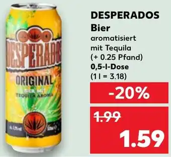 Kaufland DESPERADOS Bier 0,5 L Dose Angebot