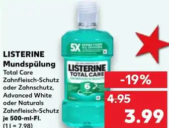 Kaufland LISTERINE Mundspülung 500 ml Fl. Angebot