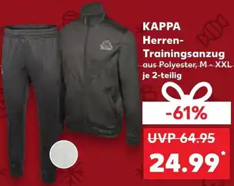 Kaufland KAPPA Herren Trainingsanzug Angebot