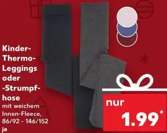 Kaufland Kinder-Thermo Leggings oder Strumpfhose Angebot