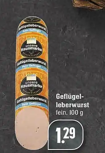 Edeka Geflügel Leberwurst Angebot