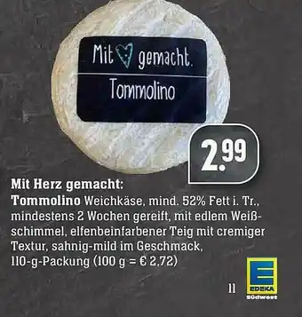 Edeka Mit Herz Gemacht: Tommolino Angebot