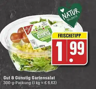 Edeka Gut & Günstig Gartensalat Angebot