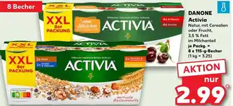 Kaufland DANONE Activia 8x115 g Becher Angebot