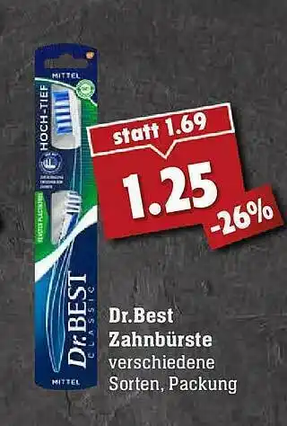 Edeka Dr. Best Zahnbürste Angebot