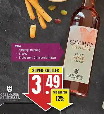 Edeka Sommer Traum Baden Rosé Trocken Angebot