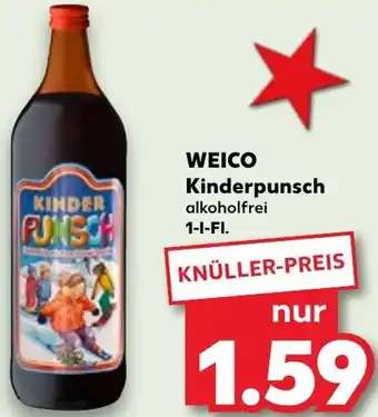 Kaufland WEICO Kinderpunsch 1 L-Fl. Angebot