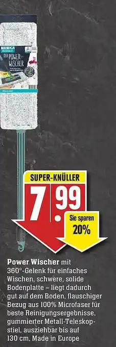 Edeka Power Wischer Angebot