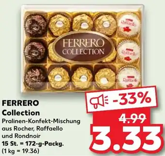 Kaufland FERRERO Collection 172 g Packg. Angebot