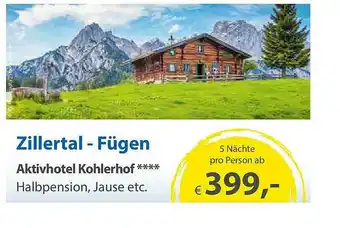 Edeka Aktivhotel Kohlerhof Angebot