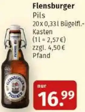 Markgrafen Flensburger Pils 20x0,33 L Angebot