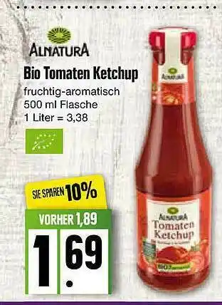 Edeka Alnatura Bio Tomaten Ketchup Angebot