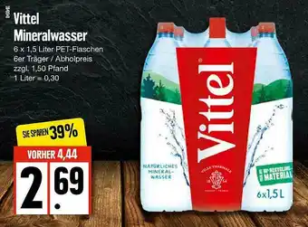 Edeka Vittel Mineralwasser Angebot