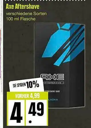 Edeka Axe Aftershave Angebot