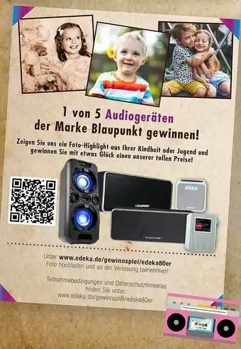 Edeka 1 Von 5 Audiogeräten Der Marke Blaupunkt Gewinnen! Angebot