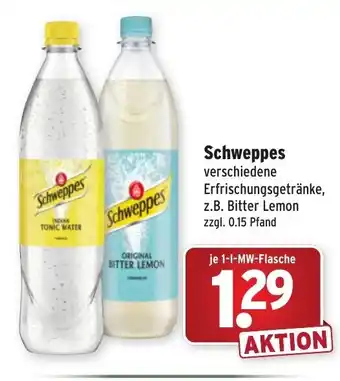 Wasgau Schweppes 1L Angebot