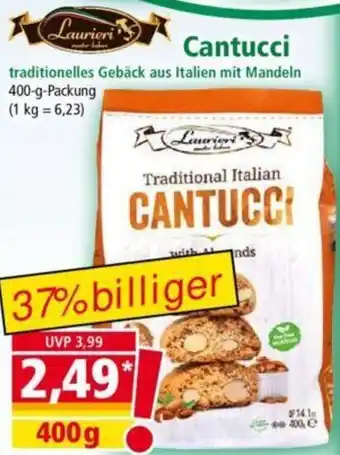 Norma Laurieri Cantucci 400 g Packung Angebot