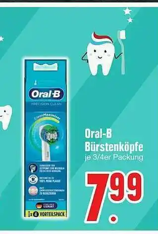 Edeka Oral-b Bürstenköpfe Angebot