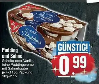 Edeka Pudding Und Sahne Angebot