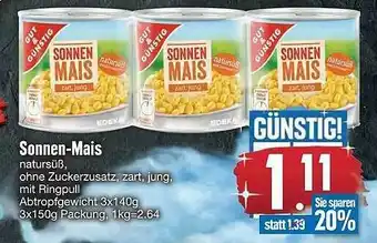 Edeka Sonnen-mais Angebot