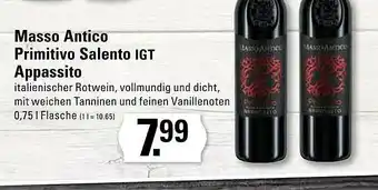 Edeka Masso Antico Primitivo Salento Igt Appassito Angebot