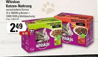 Edeka Whiskas Katzen-nahrung Angebot