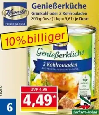 Norma Keunecke Genießerküche 800 g Dose Angebot