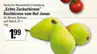 Edeka „echte Zuckerbirnen“ Kochbirnen Vom Hof Jonas Angebot