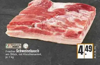 Edeka Frischer Schweinebauch Angebot